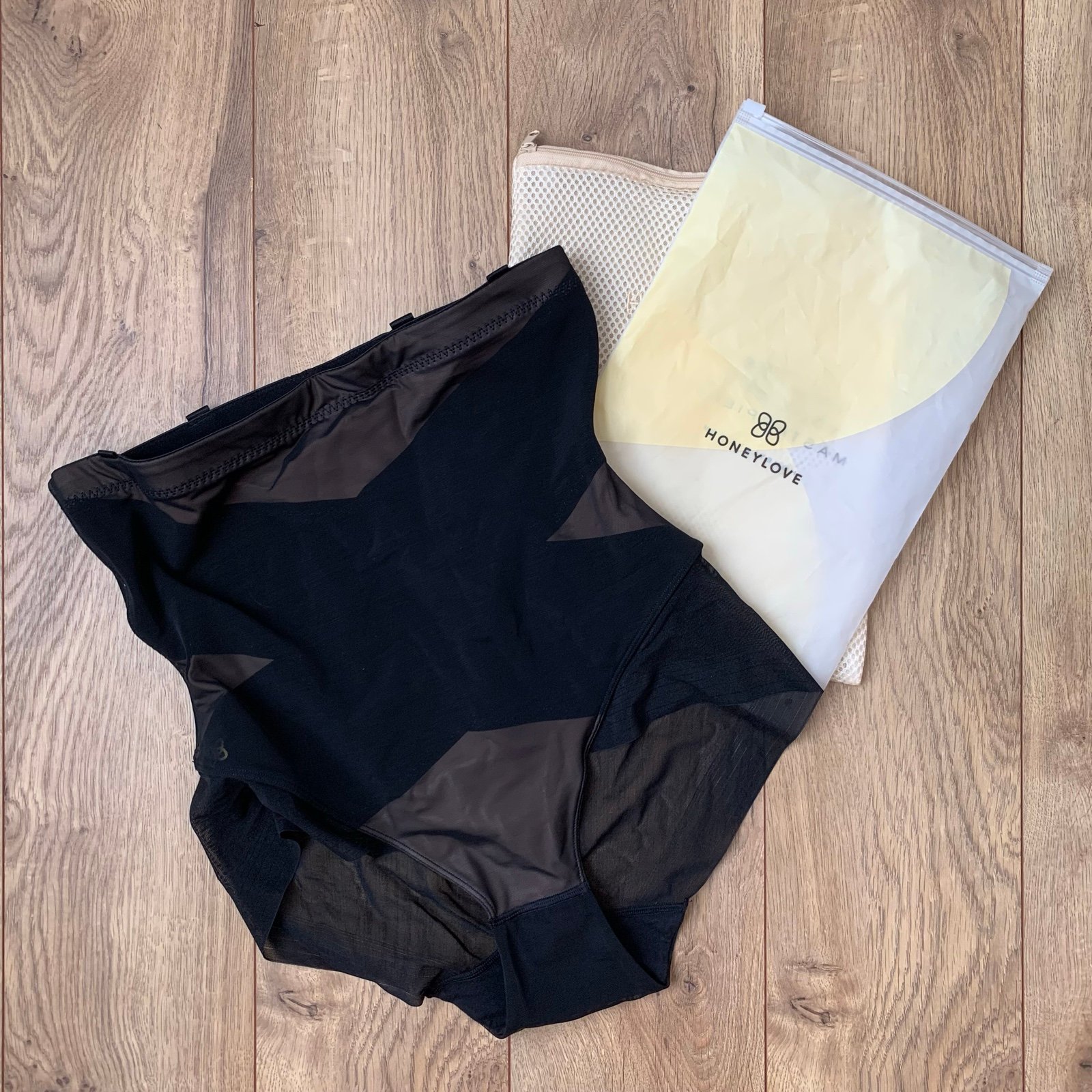 Honeylove Black “Runaway Brief” Shapewear