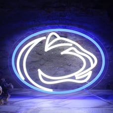 Vivid Bright Penn State Team Logo Neon Led Sign For Wall Decoration