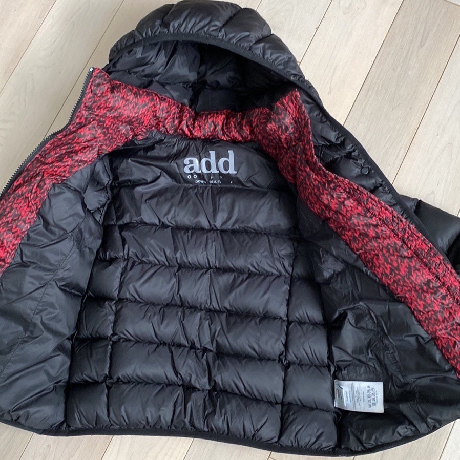 ADD Down 100% duck down lightweight warm Puffer Jacket