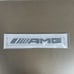 AMG Silver Emblem Mercedes Brand New
