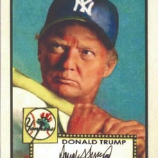 (Lot of 50) DONALD TRUMP CUSTOM ART CARD - 1952 B