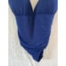 Ralph Lauren Swimsuit Size 16 Blue Tummy-Control Corset-Back One-Piece LR80A02