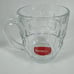 Glass Beer Stein Mug Lot of 5 Dimple Thumbprint Heavy Free Shipping Barware
