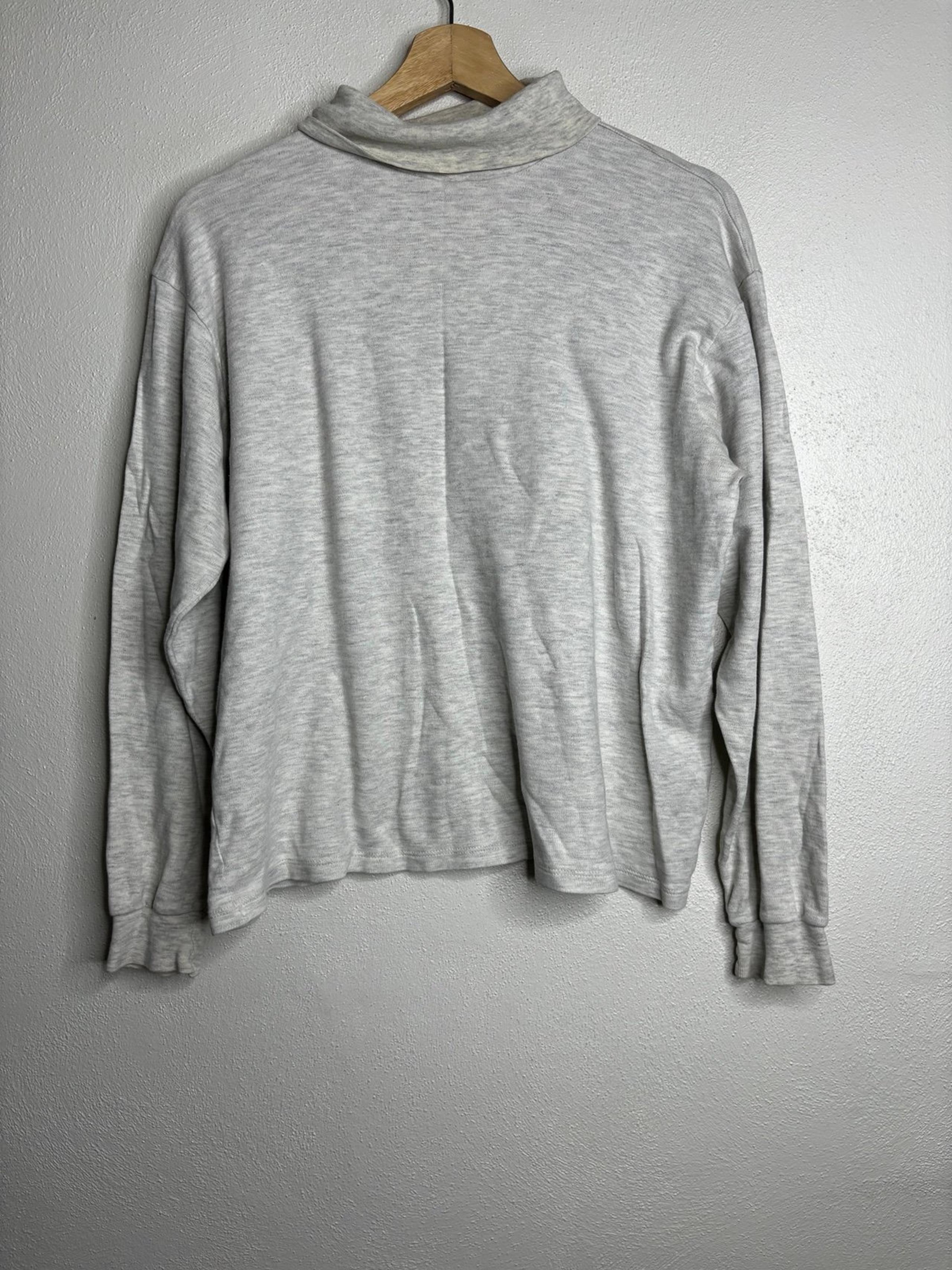 Vintage 90s duofold pullover sweatshirt men’s size large gray