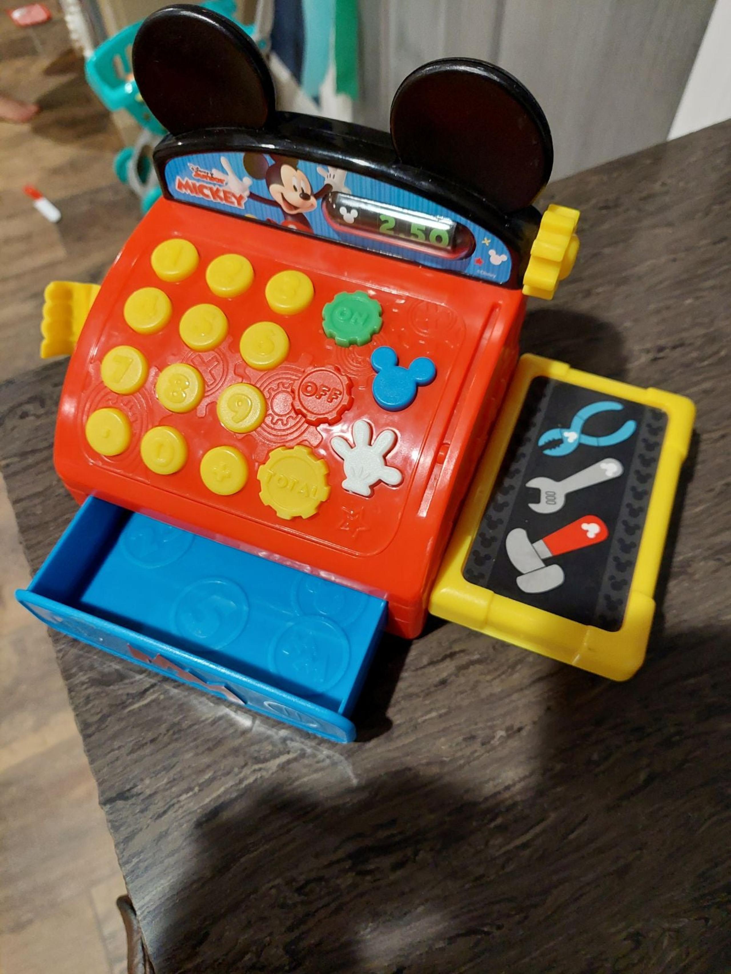 Mickey mouse register. No scanner or mon