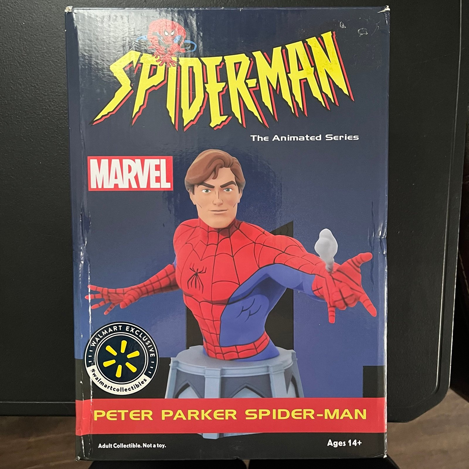 Diamond Select Spider-Man: The Animated Series Peter Parker Resin Bust #2350