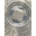 Cambridge Caprice Moonlight Blue Frosted Elegant Glass 4 Footed 14 1/2 Platter