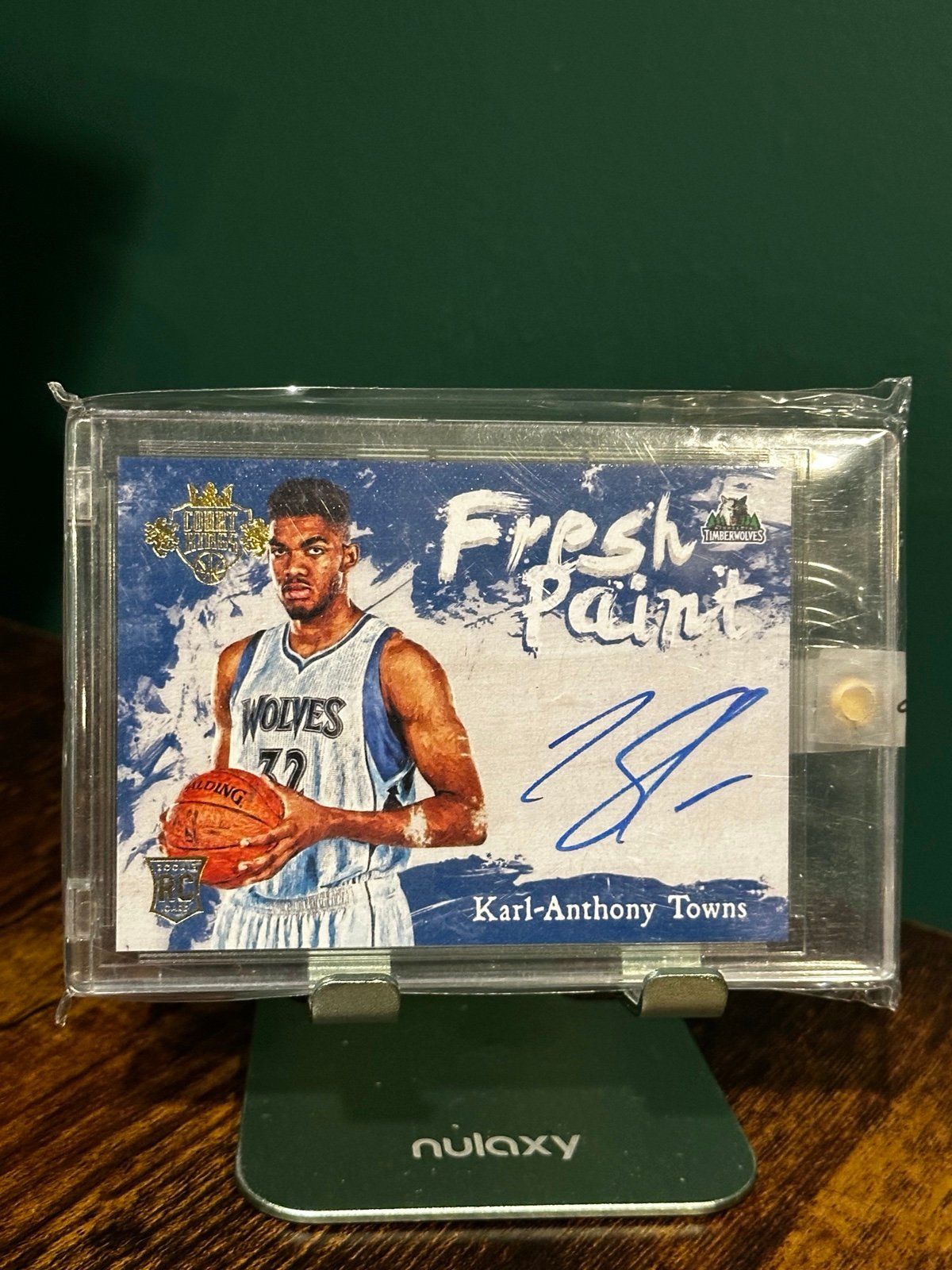 2015 Court Kings Karl-Anthony Towns Fresh Paint rookie auto