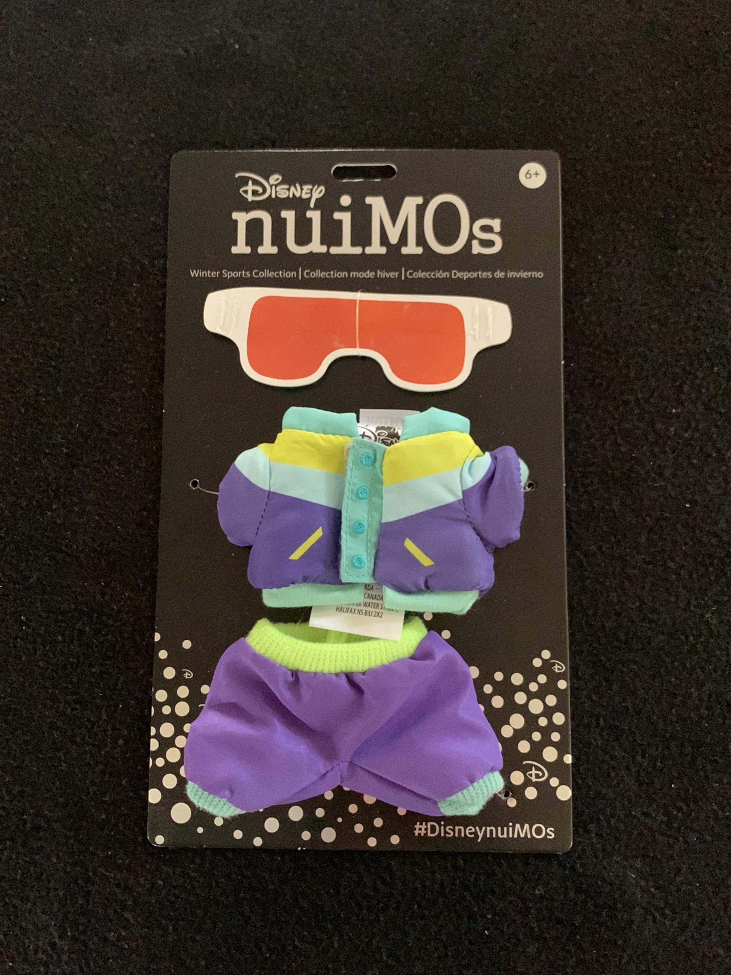 nuiMOs Disney Purple Snowbarding outfit Plush costume