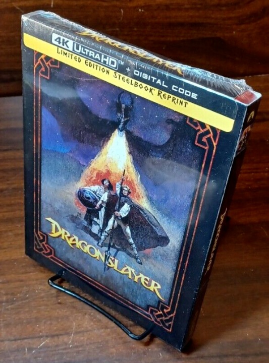 Dragonslayer Steelbook [4K UHD] NEW (Sealed)-Free Box Shipping with Tracking