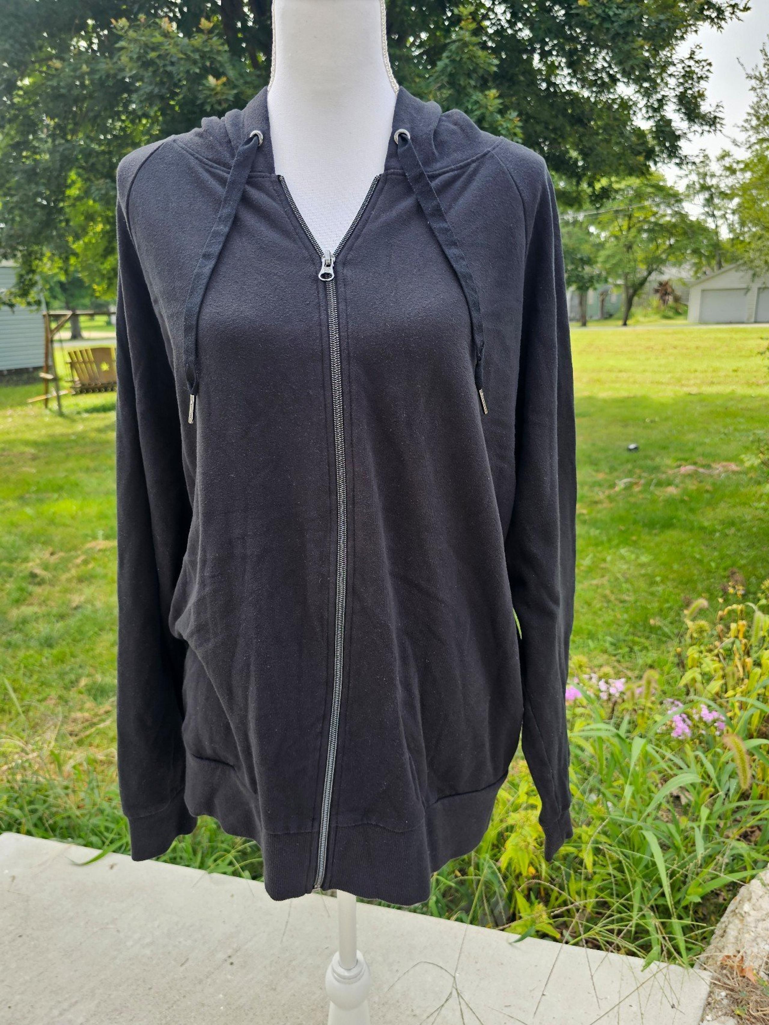 Victoria secret sport zip-up glitter letters size xl