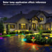 Solar Pathway Lights, 8 Pack Color Changing Solar Lights