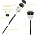 Solar Pathway Lights, 8 Pack Color Changing Solar Lights