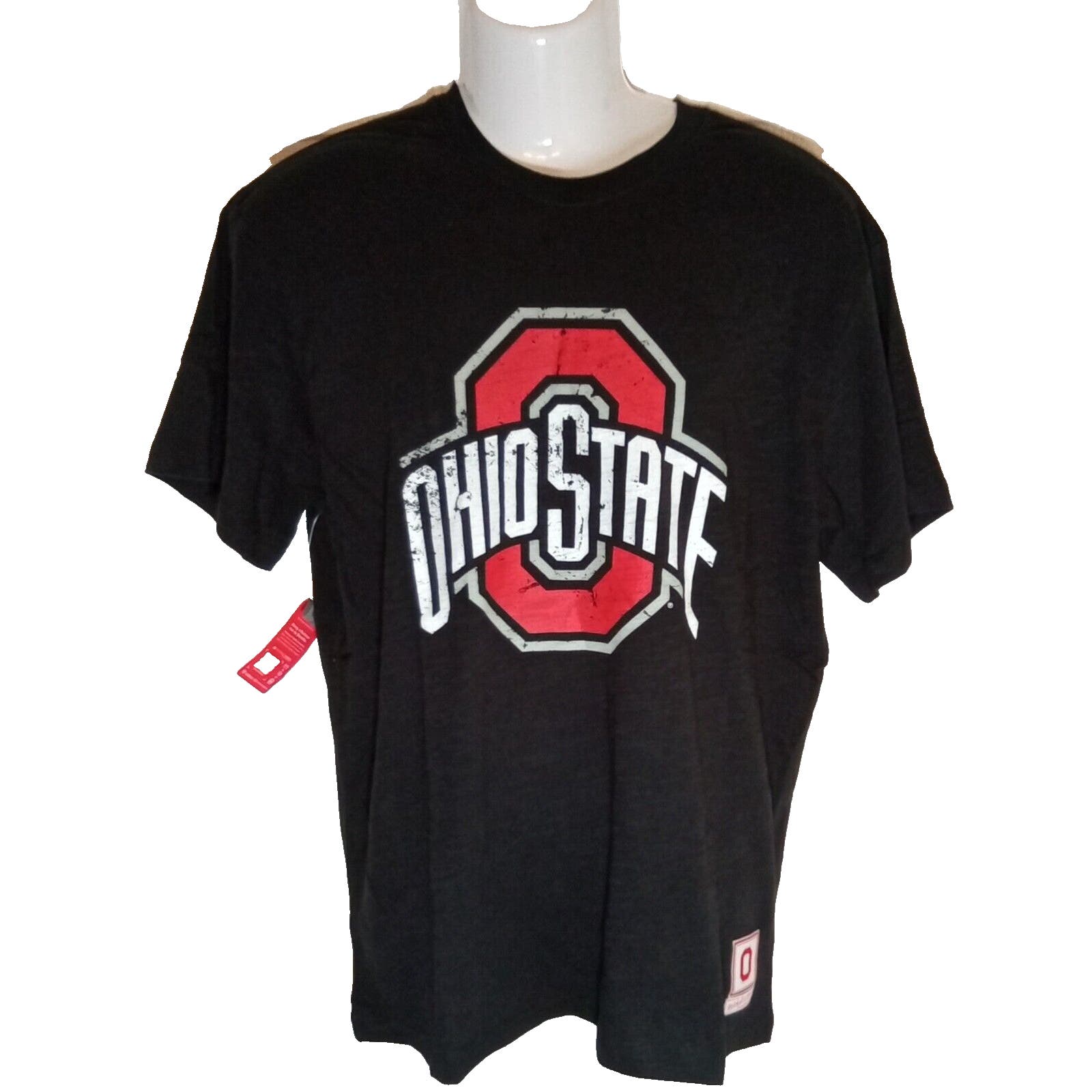 Mitchell & Ness Ohio State Buckeyes Logo Short Sleeve T-Shirt Men's Med