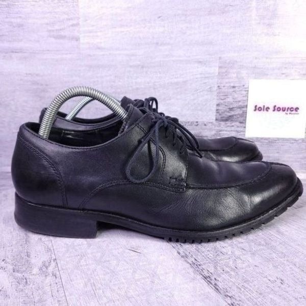 Cole Haan Nike Air Flex Sole Leather Lace Up Oxford Black Men's sz 10.5