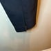 ST JOHN Alexa Milano Knit Slim Leg Ankle Slit Pants Sz 6 Caviar Black