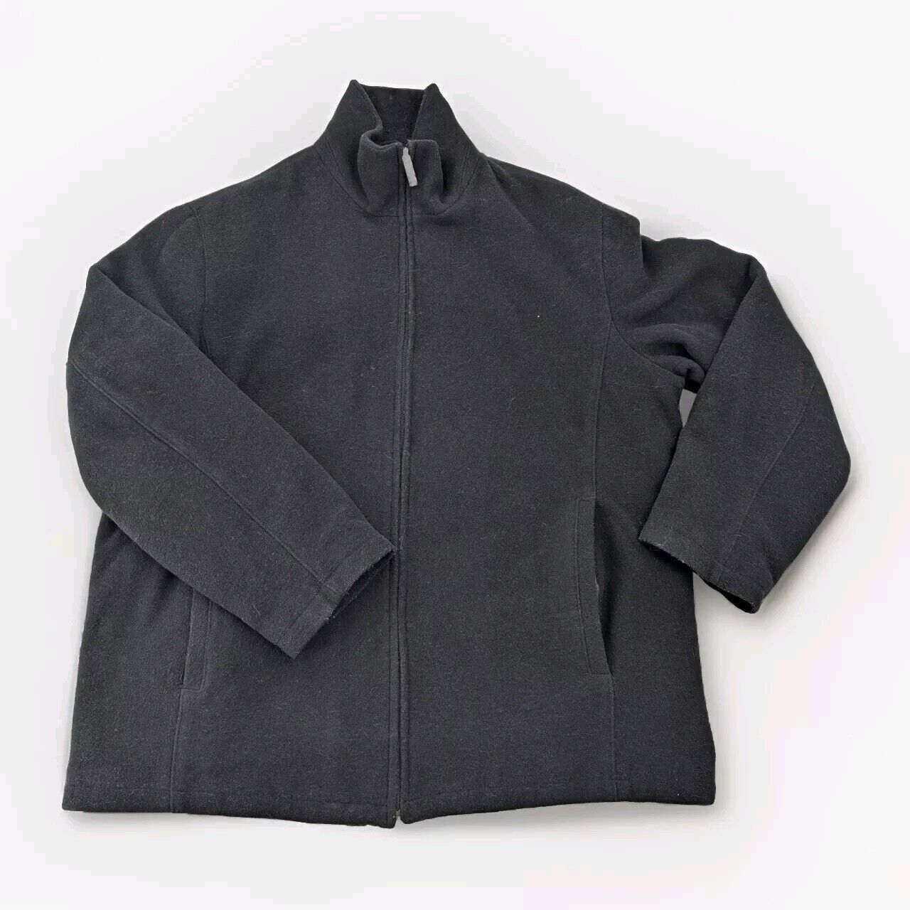 perry ellis portfolio men's wool blend coat