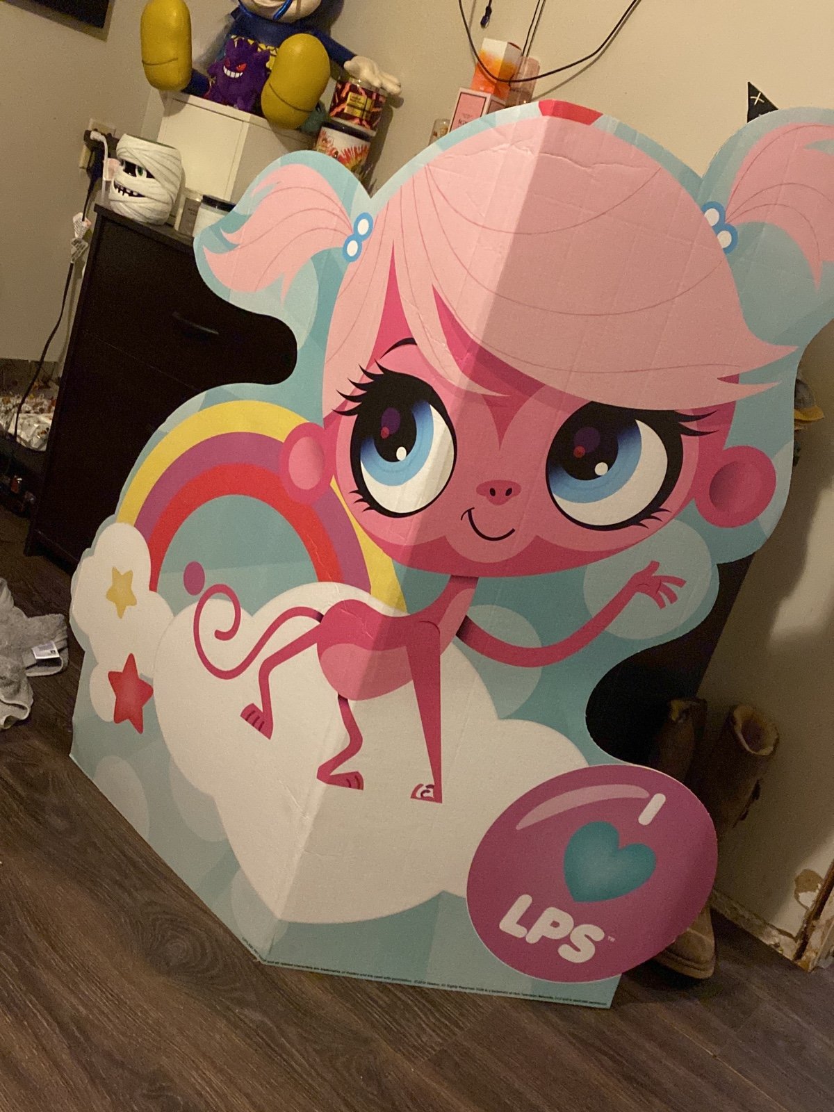 3 foot cardboard cut out LPS
