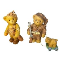 Enesco Danny and Hunter Me Cavebear You Friend Cherished Teddies