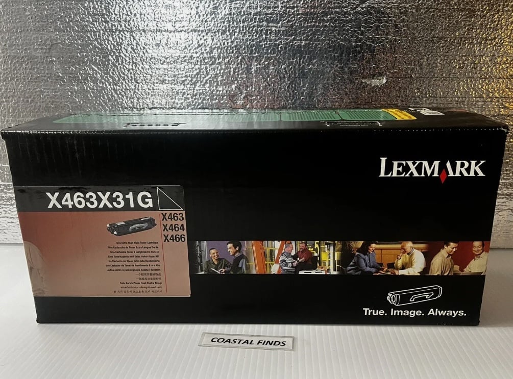 Lexmark X463X31G Black Toner Cartridge EXTRA HIGH YIELD OEM NEW Sealed X463 X464