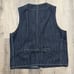 Non Stock 1930s Wabash Stripe Vest VTG Railroad Workwear Bronson Mfg Waistcoat