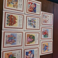 Vintage 1993 Hardcover Christmas Book Lot Of 11 By Susan Spellman For Kids