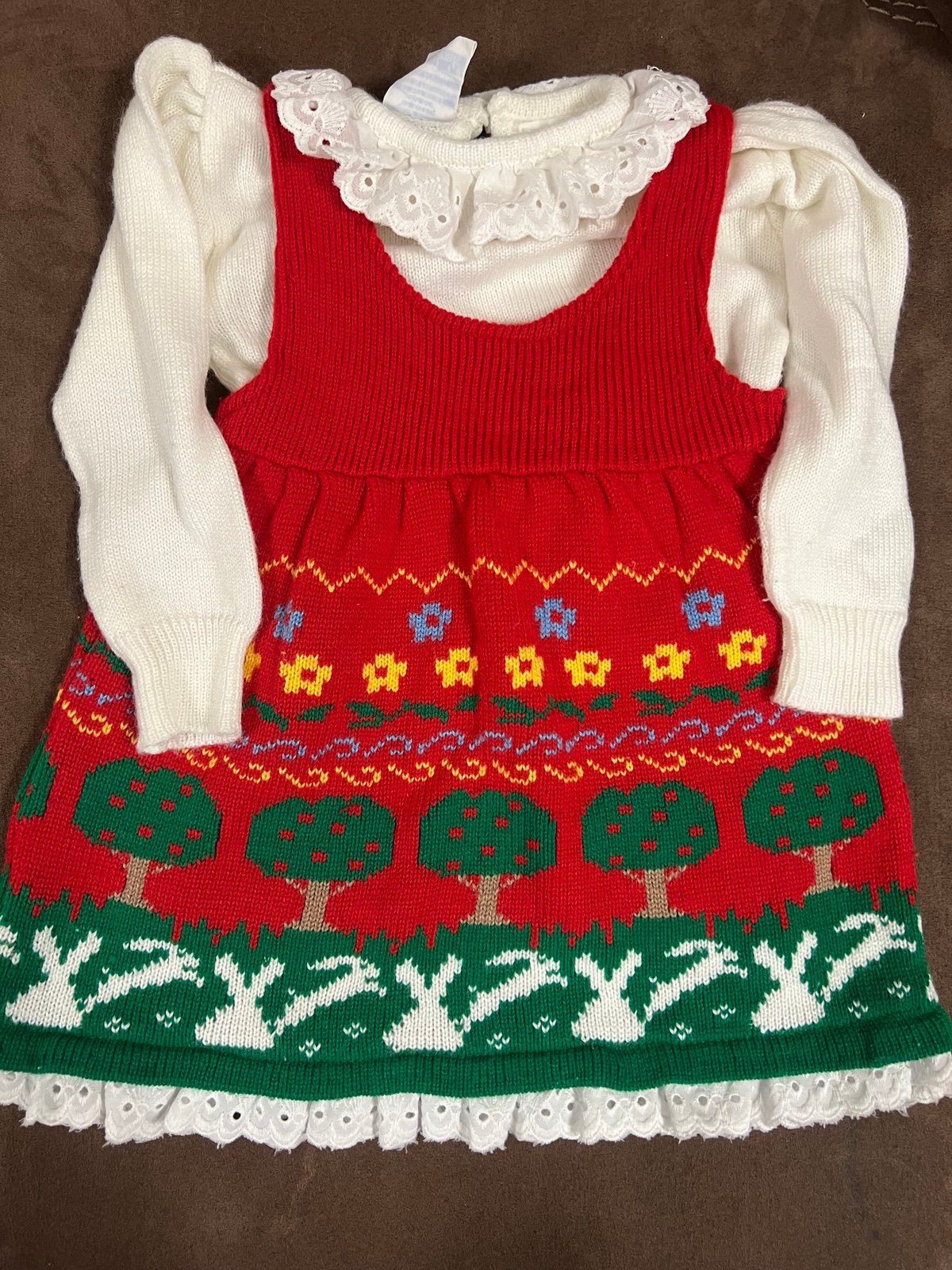 Vintage sweater dress