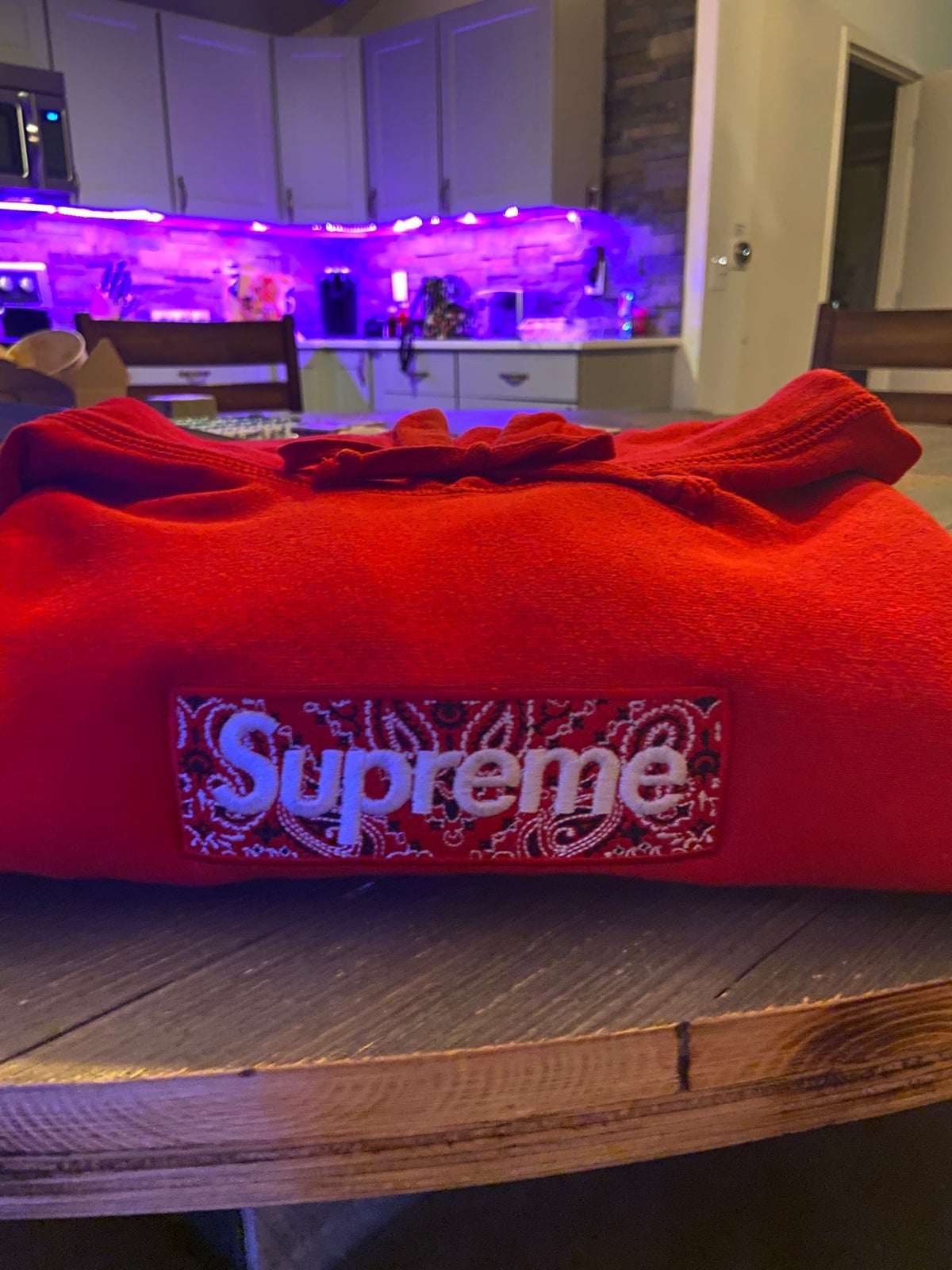 Supreme Box Logo Hoodie Red