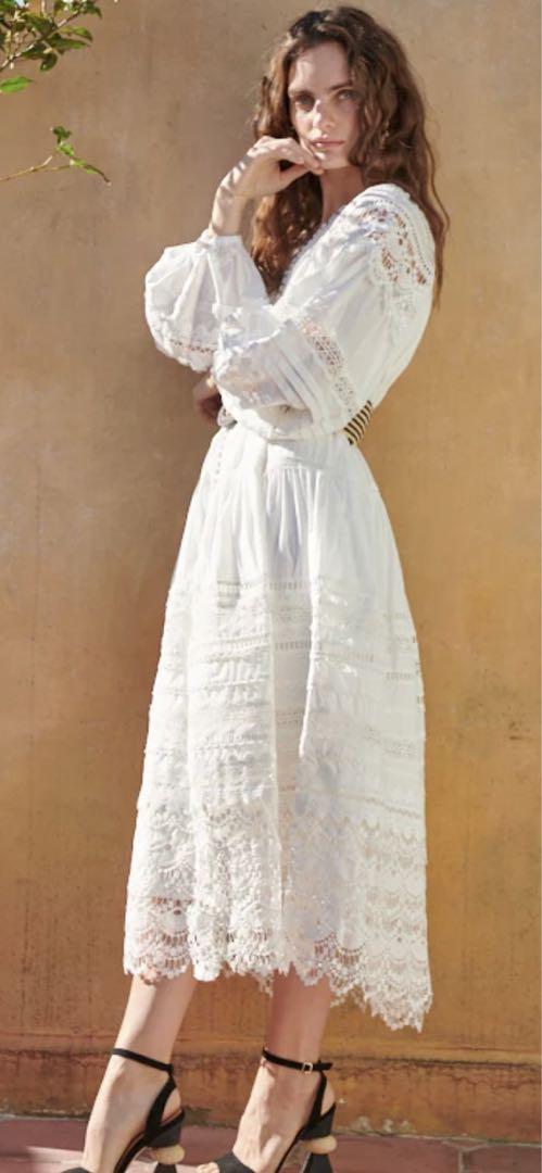Estella.K Nora Lace Trim Dress