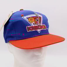 Vtg 90's NWT Logo 7 New York Knicks Looney Tunes Bugs Bunny Snapback Hat
