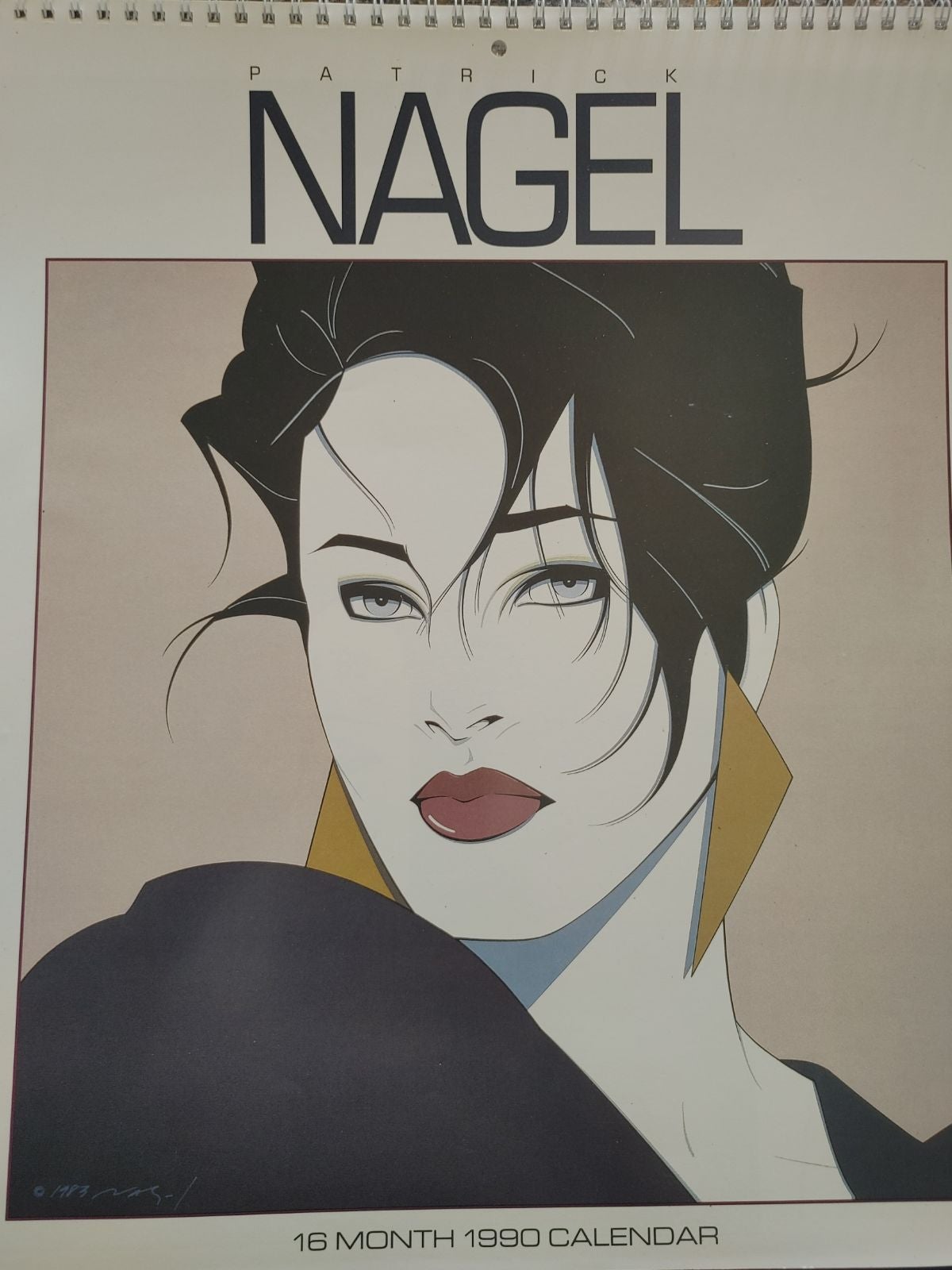 1990-1994 Patrick Nagel Calanders