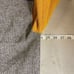 Free People Slouchy Oversized Color Block Sweater Yellow Blue Gray Large