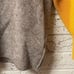Free People Slouchy Oversized Color Block Sweater Yellow Blue Gray Large