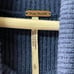 Free People Slouchy Oversized Color Block Sweater Yellow Blue Gray Large