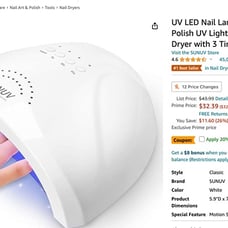 Gel Nail Set-UV light included