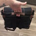Ellington Leather Messenger Convertible Backpack Laptop Bag