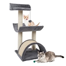 28 Cat Climb Holder Cat Tower Gray