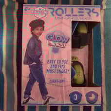 Roller light up heel skates