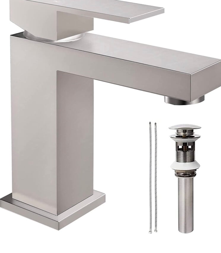 New Celaeno Brushed Nickel Faucet
