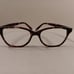 Retired Nicole Miller New York Franklin Purple Tort Eyeglasses 50-16-138 & Case