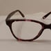 Retired Nicole Miller New York Franklin Purple Tort Eyeglasses 50-16-138 & Case