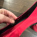 ROGER VIVIER Flower Strass Buckle flats - Red