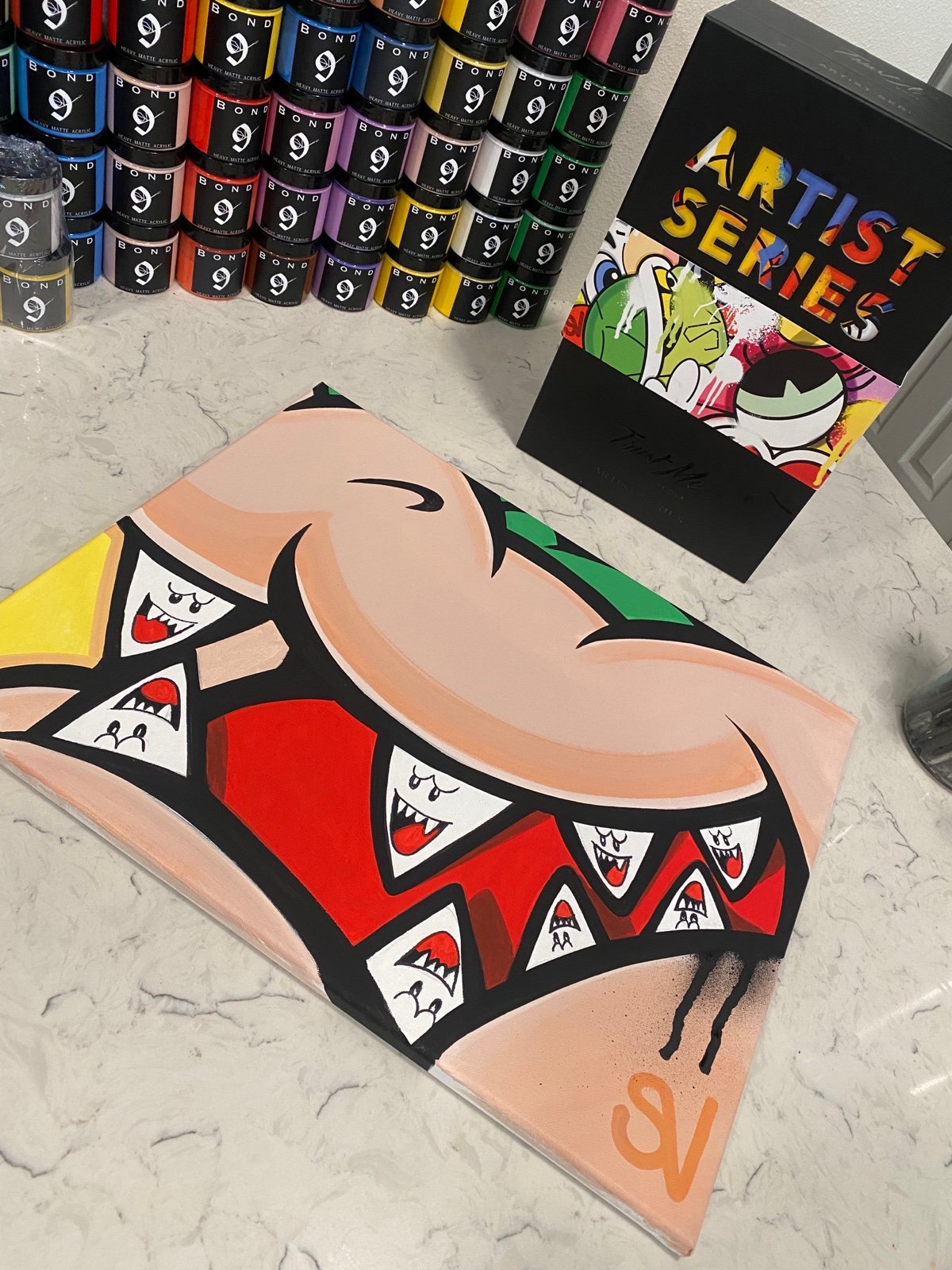 Painting by Saint von