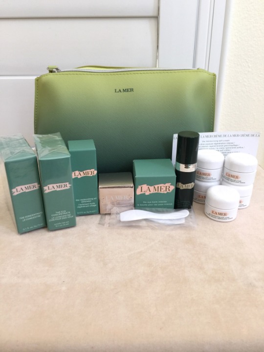 La Mer Set 15x Eye Concentrate Soft Cream Genaissance Night Balm Serum Eye Balm