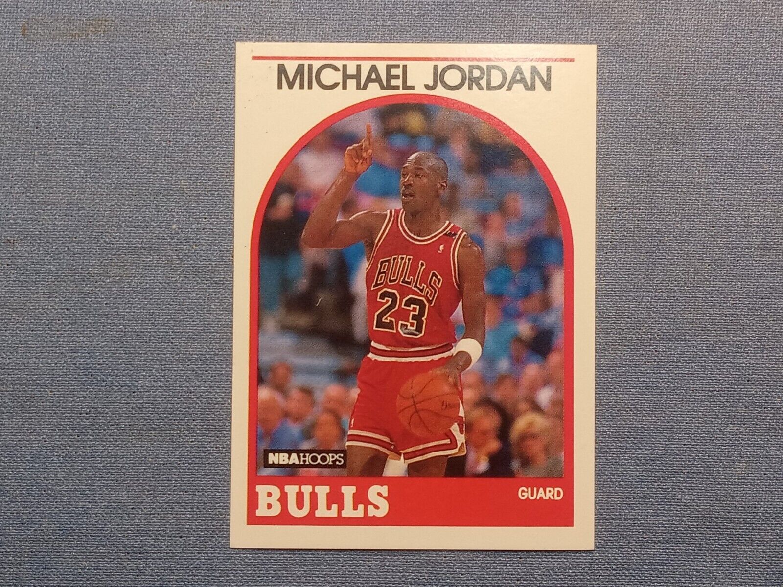 MICHAEL JORDAN 1989 NBA HOOPS CLEAN!!!