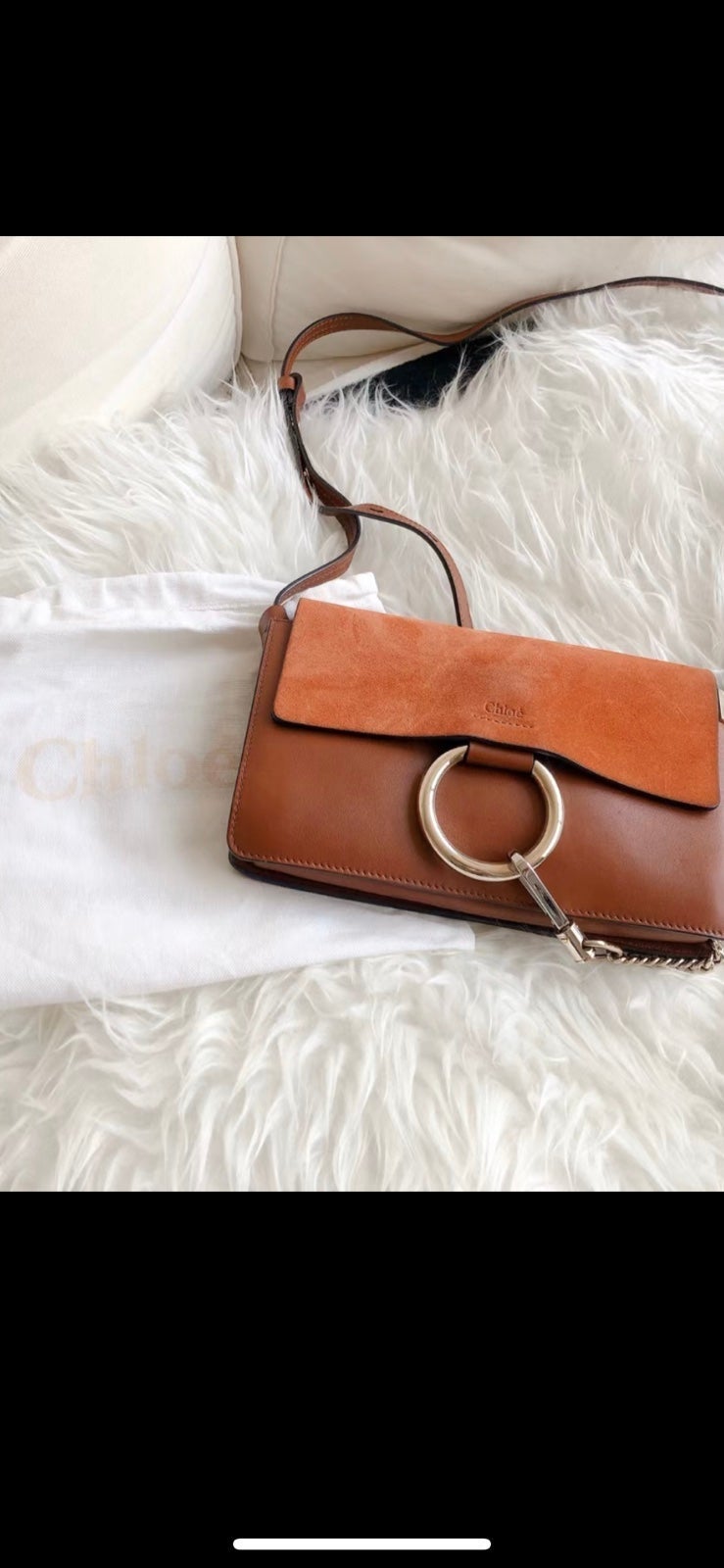 Chloe Faye Brown Shoulder