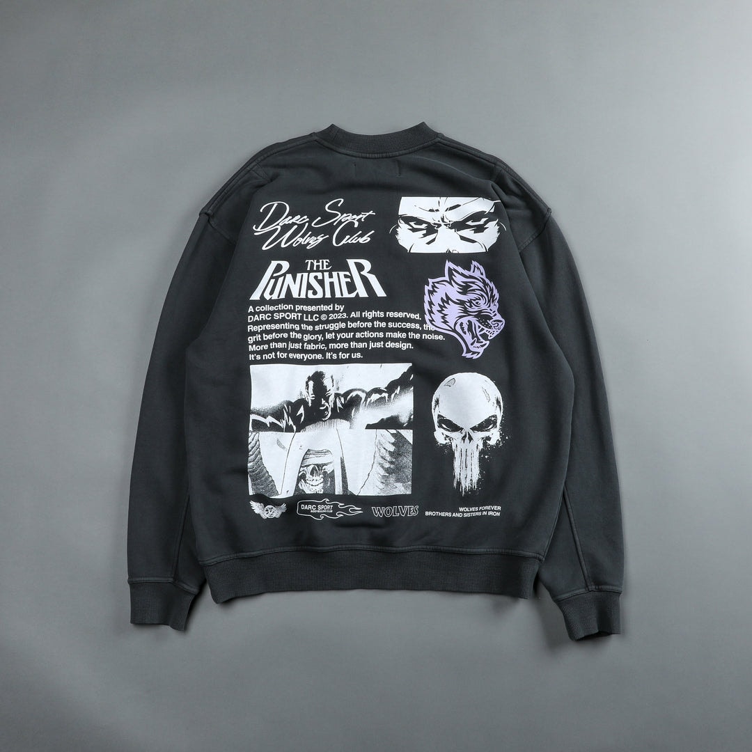 Punisher x Darc Sport Sold Out Limited Edition Premium Crewneck Size Large