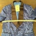 Men’s Slim Fit Blue Paisley Tuxedo Suit Jacket Shawl Lapel Wedding Size 34 NWT