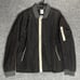 Nike Sportswear Essentials Black White Lined Bomber Jacket Men Size S DM6698-010