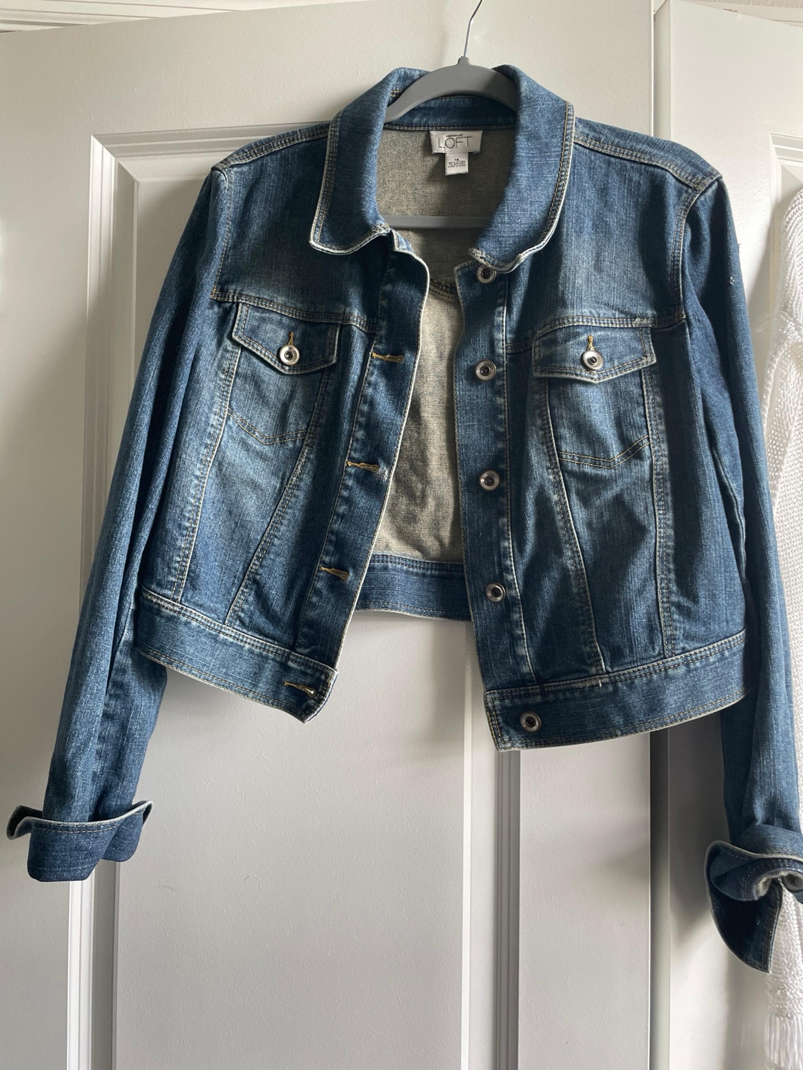 Ann Taylor loft Jean jacket